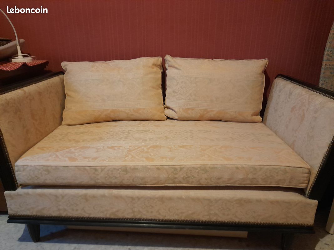 Banquette lit vintage - Années 30 (image 1)