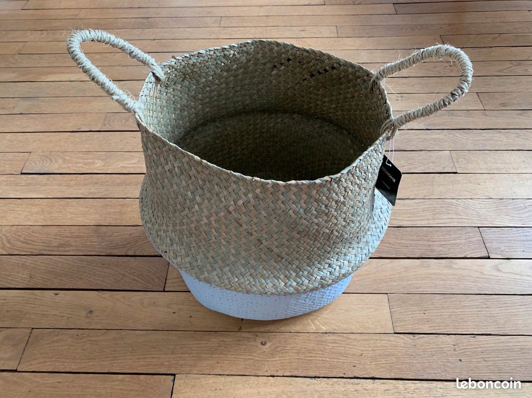 Panier jonc de mer Idehome (image 1)