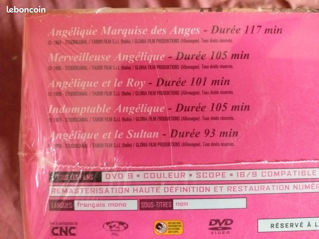Coffret intégrale Angélique, marquise des anges, neuf (image 5)