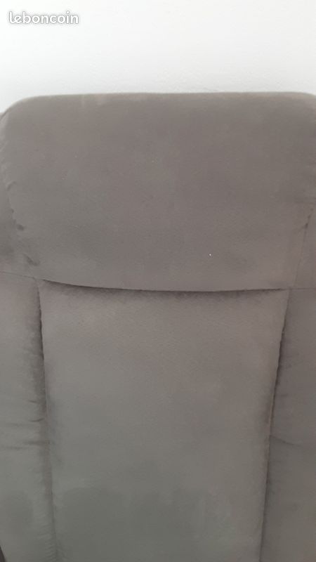 Fauteuil gris souris (image 3)