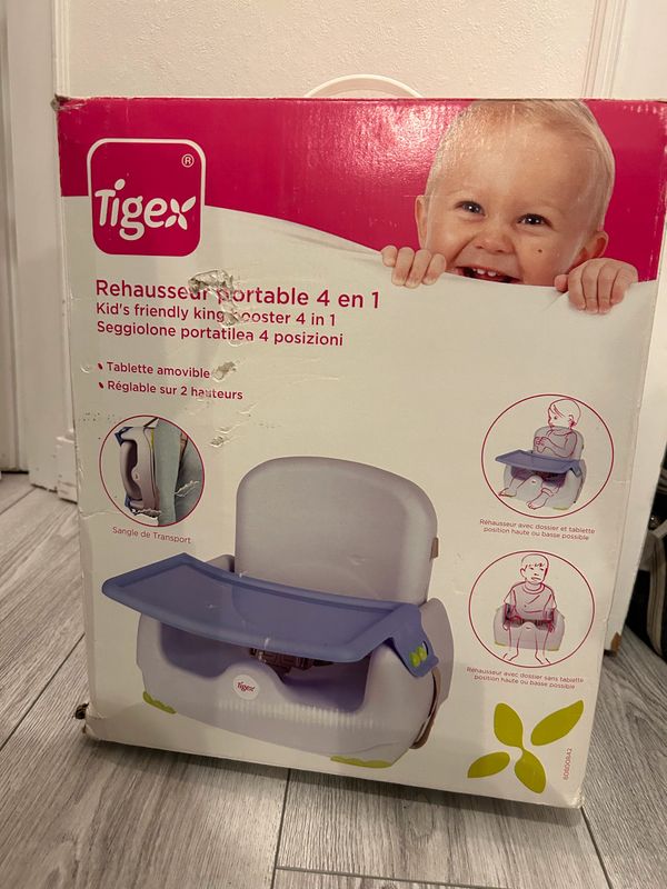 Réhausseur de chaise Compact pour bébé - Tigex