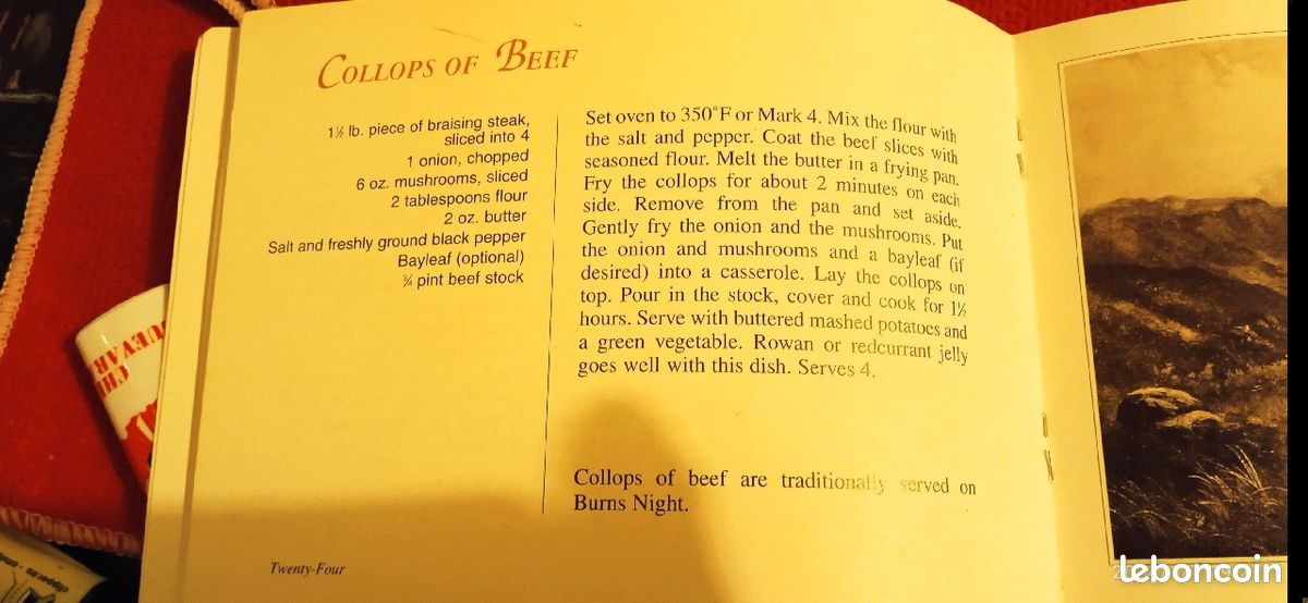 Livre de recettes," favorite scottish recipes (image 5)
