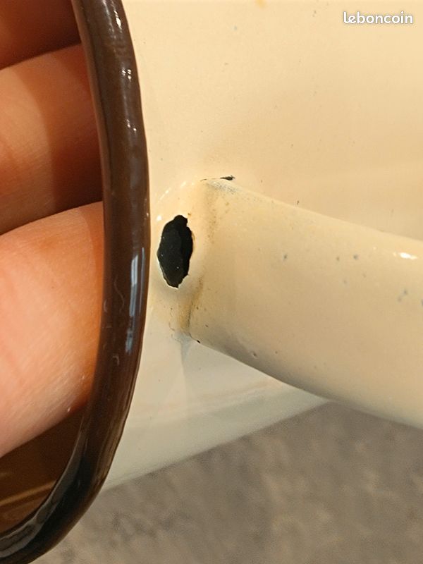 Mug tôle émaillée fleurs (image 10)
