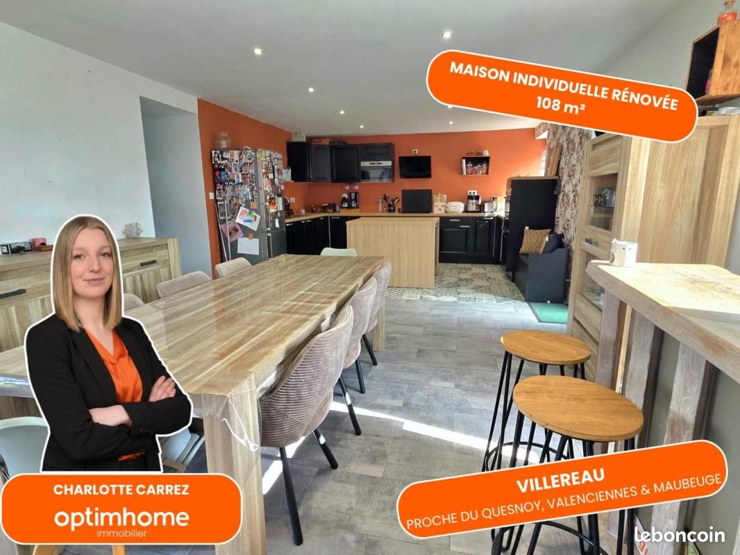 Maison 3 pièces 108 m² · à Villereau · 108 m² · 208 000 €