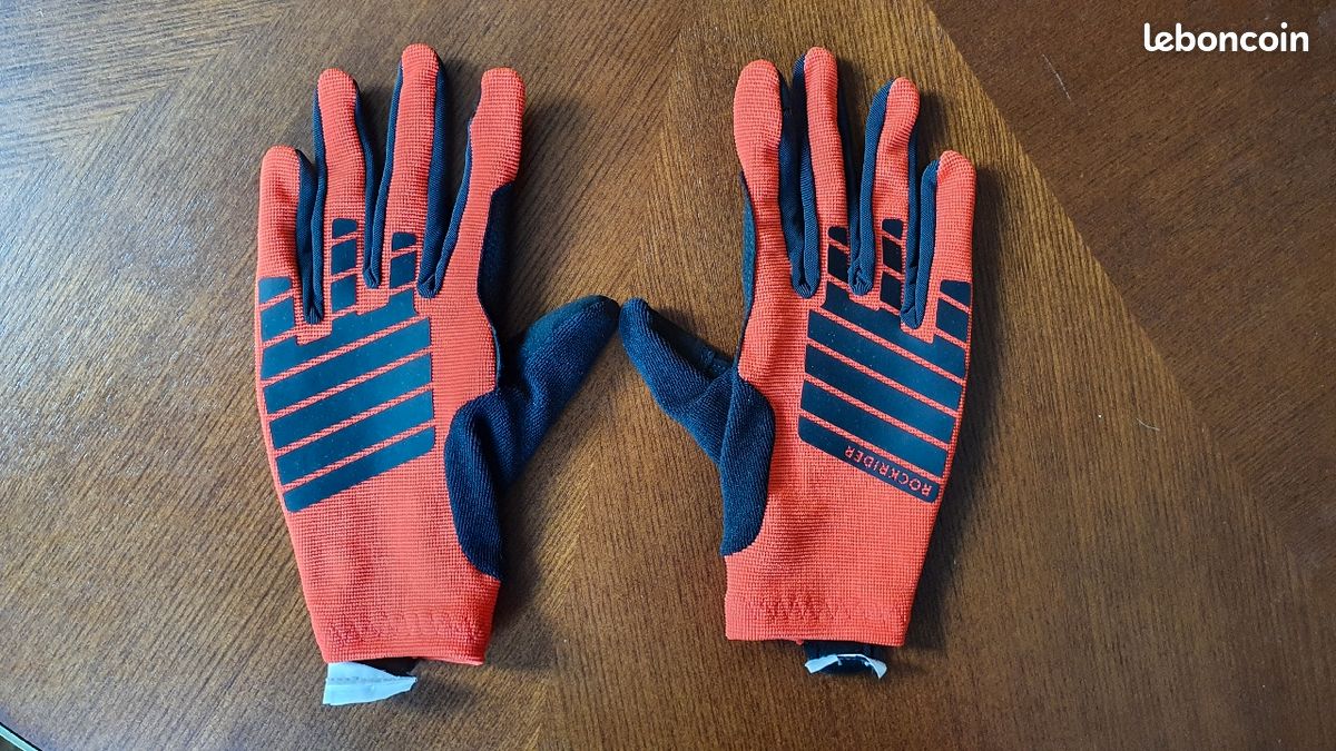 Gloves Gant Rockrider Gants Vélo Velo Fluo Decathlon Gants Vtt