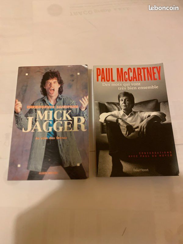 Paul McCartney et Mick Jagger (image 1)