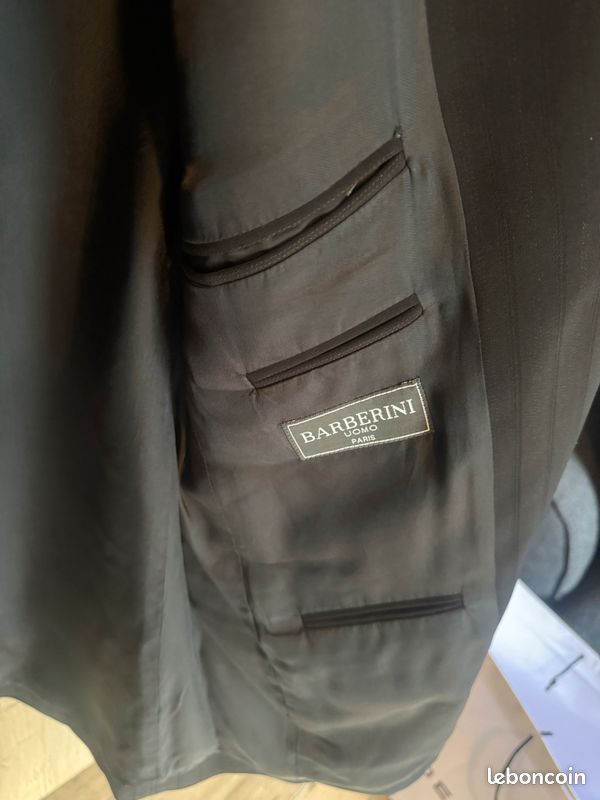 Costume c’est et pantalon noir BARBERINI (image 7)