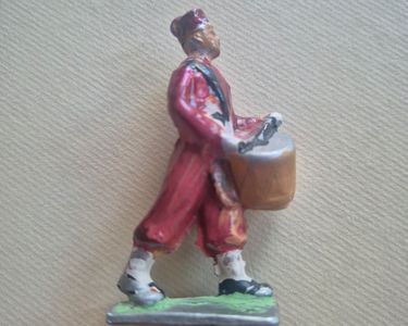 Soldat Tonkinois Quiralu – Armée Coloniale – Aluminium – 60mm – 1/32 – Orange