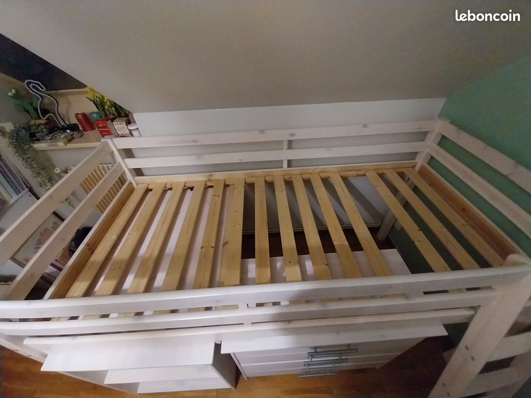 Vds lit mi-hauteur 1pers (image 3)