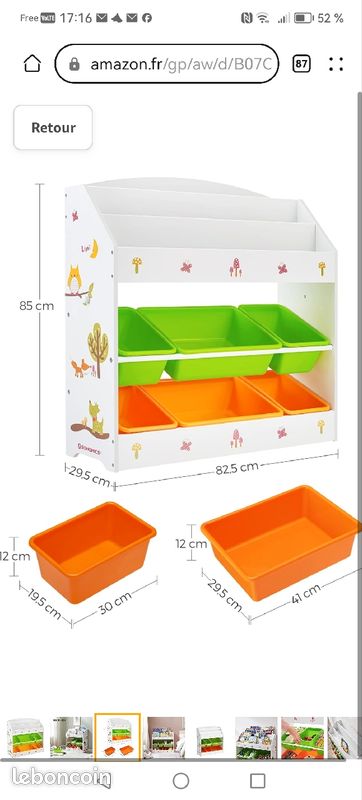Étagère jouets enfants (image 2)