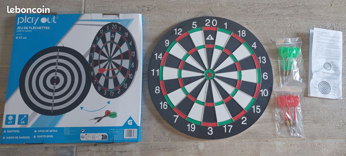 Jeu De Fléchettes De Pelouse Snap-on Custom, 4 Pièces, Neuf