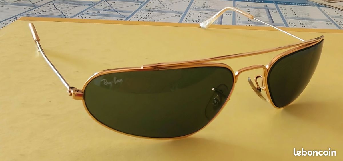 Lunettes Ray-Ban Aviator vintage Baush&Lomb USA (image 7)