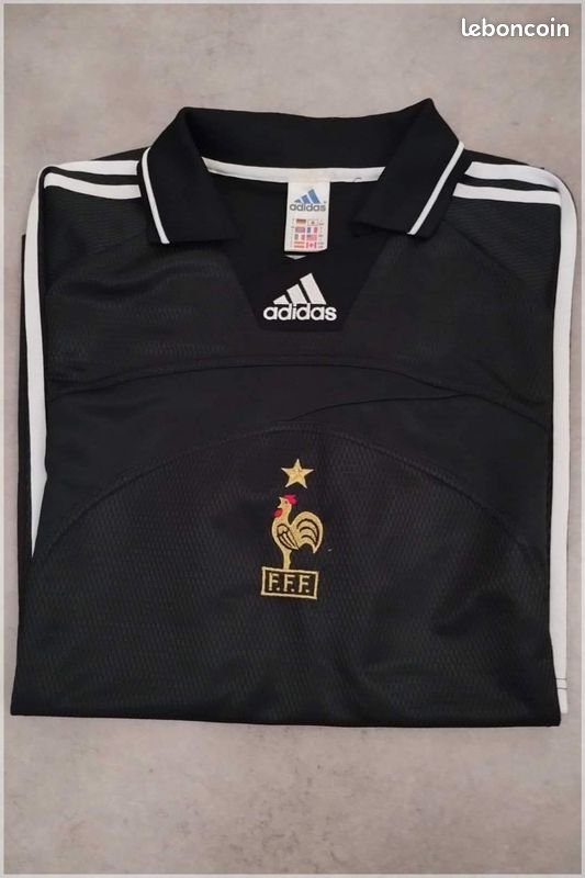⚽ Maillot gardien FABIEN BARTHEZ (99/2000) noir (image 1)