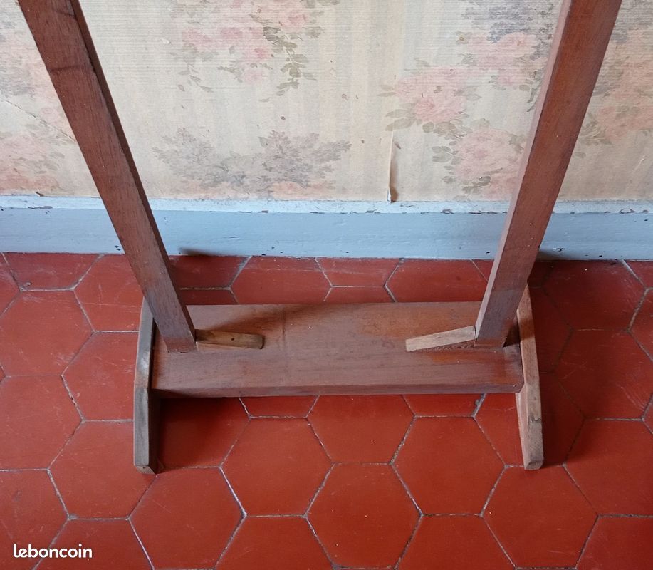 Draguignan Valet de chambre de nuit bois année 50 (image 9)