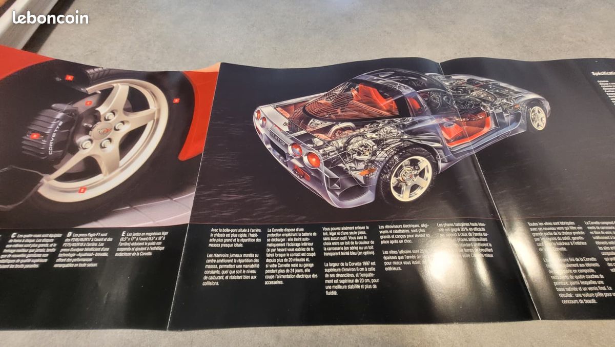 Brochure Corvette C5 1997 (image 4)