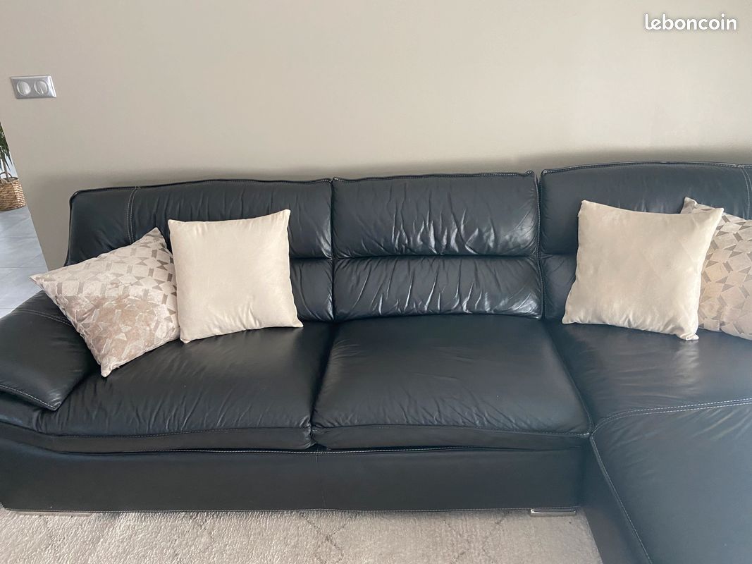 Fauteuil en cuir (image 2)