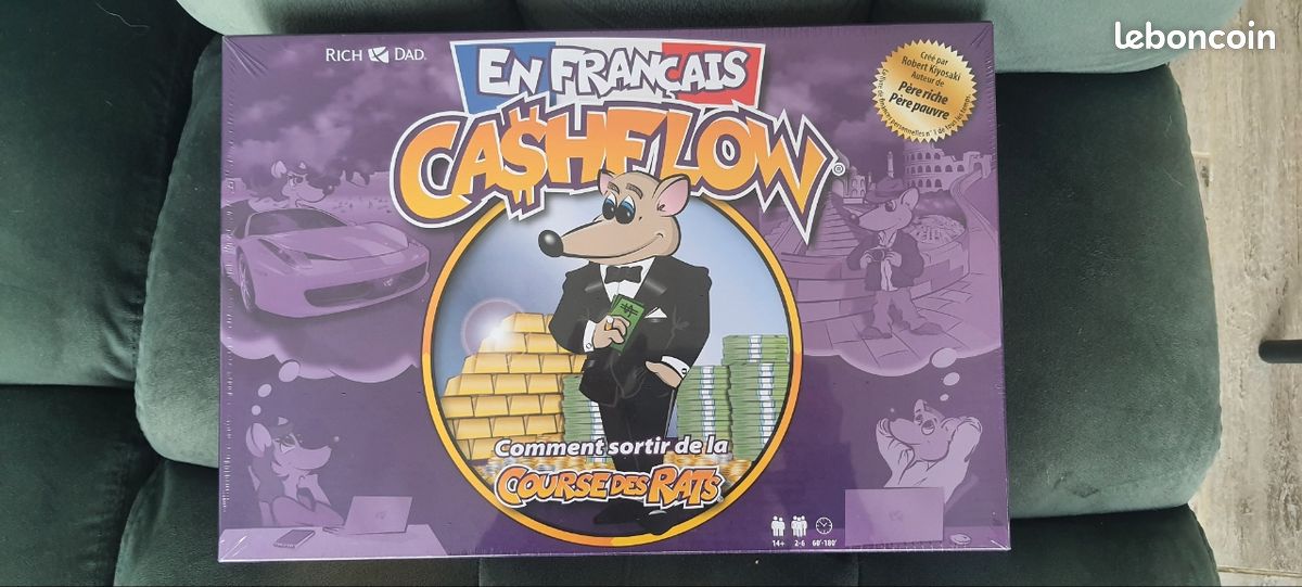 Jeu CASHFLOW – Edition Française – NEUF (sous blister) (image 5)