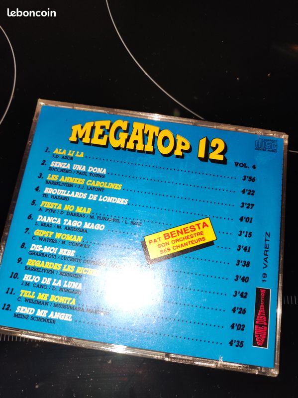 CD de musique megatop neuf (image 3)