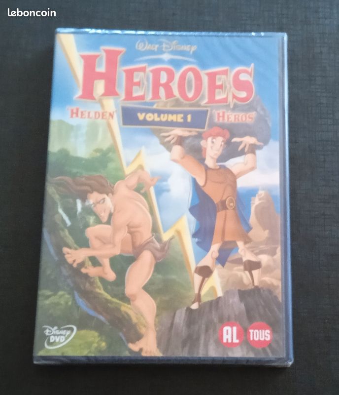 DVD Disney Heroes : Vol. 1 - Neuf sous blister (image 1)
