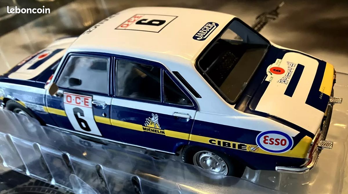 PEUGEOT 504 TI - Rallye du Maroc 1976 - équipage J.P. NICOLAS - GANET - échelle 1/18 - Neuve en boite non déballée - ref n° 30 (image 6)