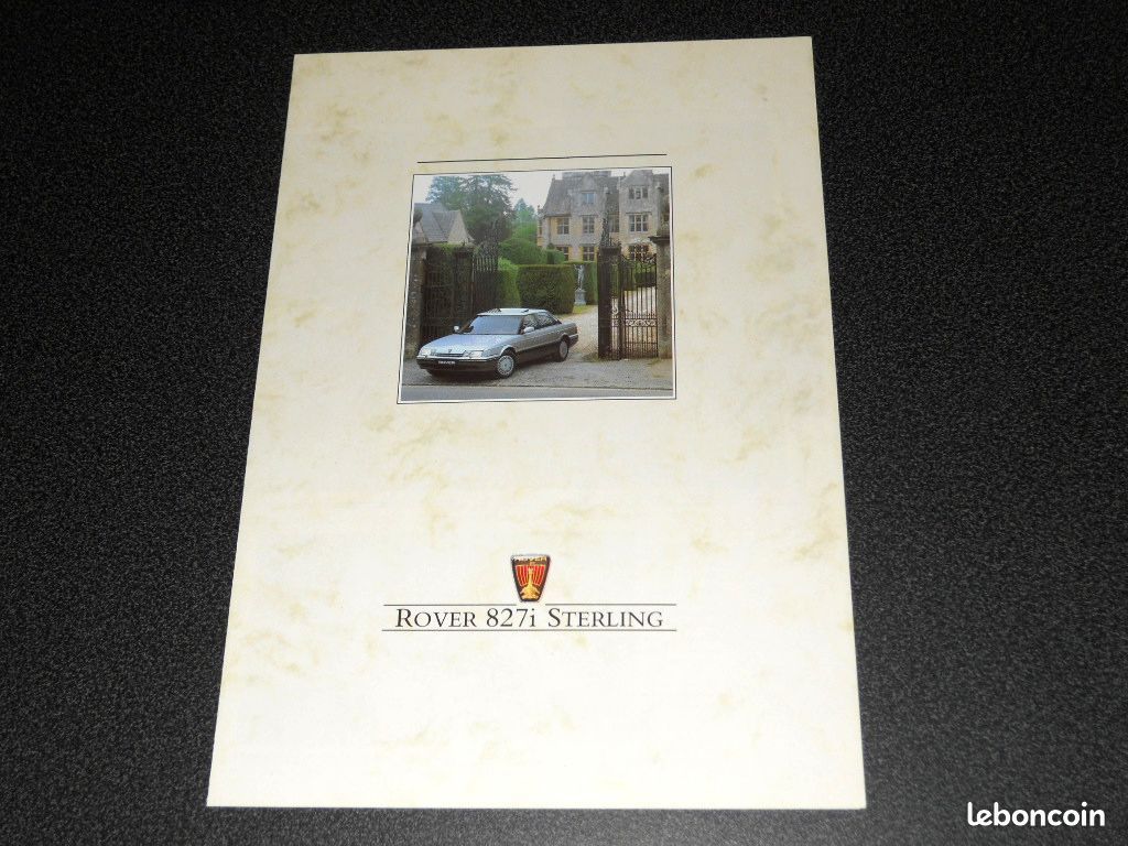 ROVER 820e et 827i- 3x brochures catalogues - années 1990 (image 4)