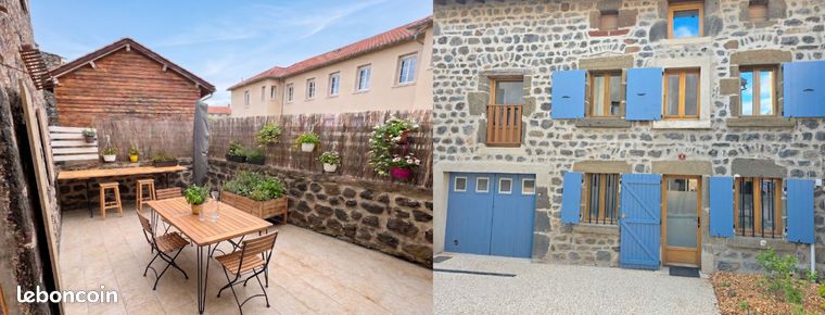 Maison de village entièrement rénovée - 3 chambres, terrasse 25m2 et garage