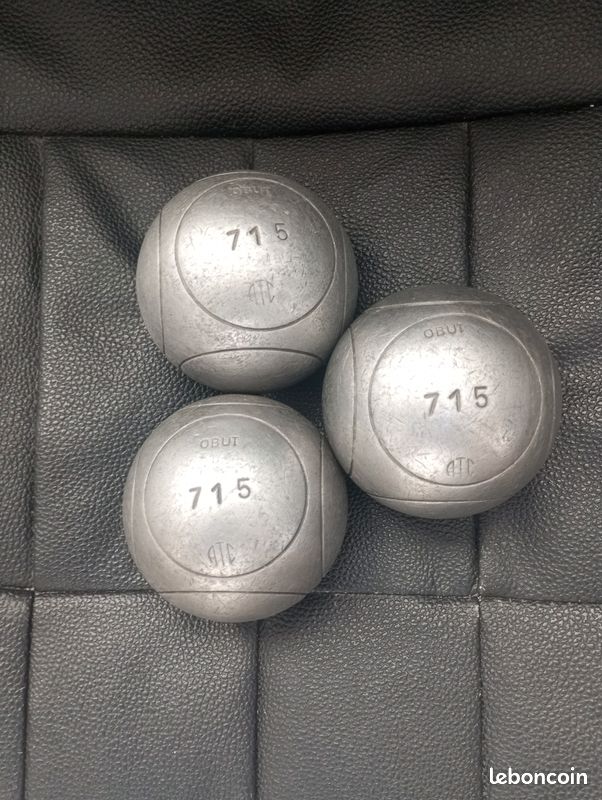 Boules De Pétanque Obut ATC 715 - 73mm 718g - Pochette Vintage Incluse