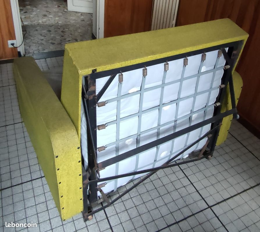 Fauteuil convertible vintage année 1960 (image 6)