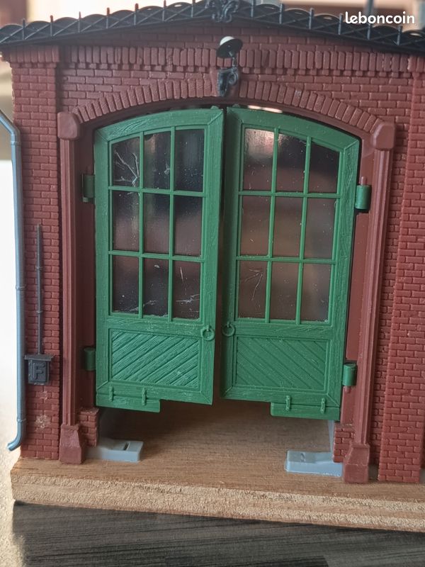 Maquette Vollmer HO 5765 - Remise à Locomotive à Monter - Train électrique - Occasion
