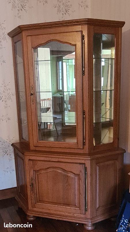 Vitrine en chene (image 1)
