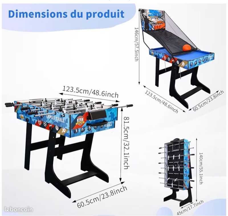 Table multi jeu enfant (image 2)