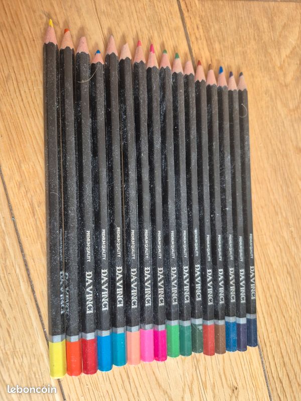 Crayons de couleur Da Vinci excellent état (image 1)