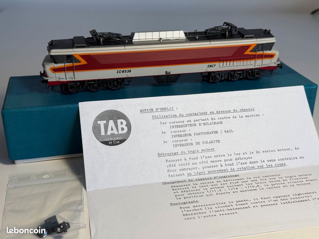 CC 6547 TAB Gérard Locomotive Electrique CC 6500 (2ème Génération