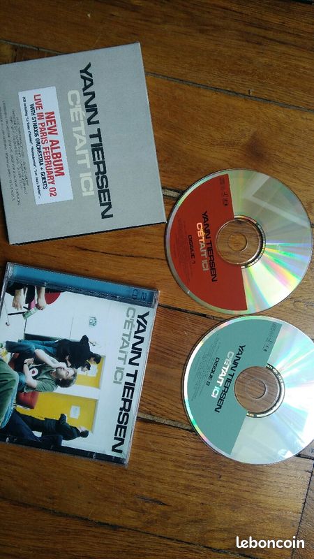 CD Yann Tiersen "C'était ici" (image 1)