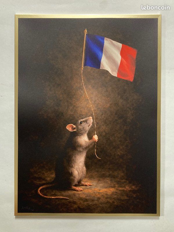 ARTRAT : Superbe œuvre 50x70 cm. Vendue encadrée et certifiée (image 1)