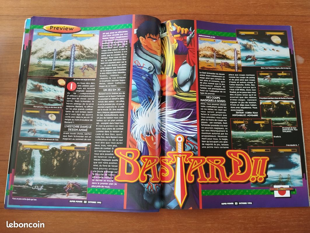 Super Power N°14 (1993) Spécial Jurassic Park & DBZ (Poster inclus) (image 12)