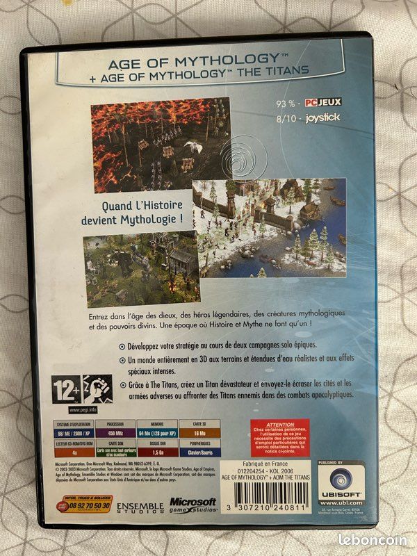 Age of mythology + extension Titans (image 2)