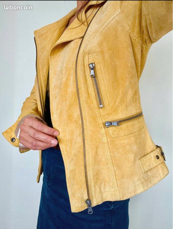 Veste cuir véritable (image 1)