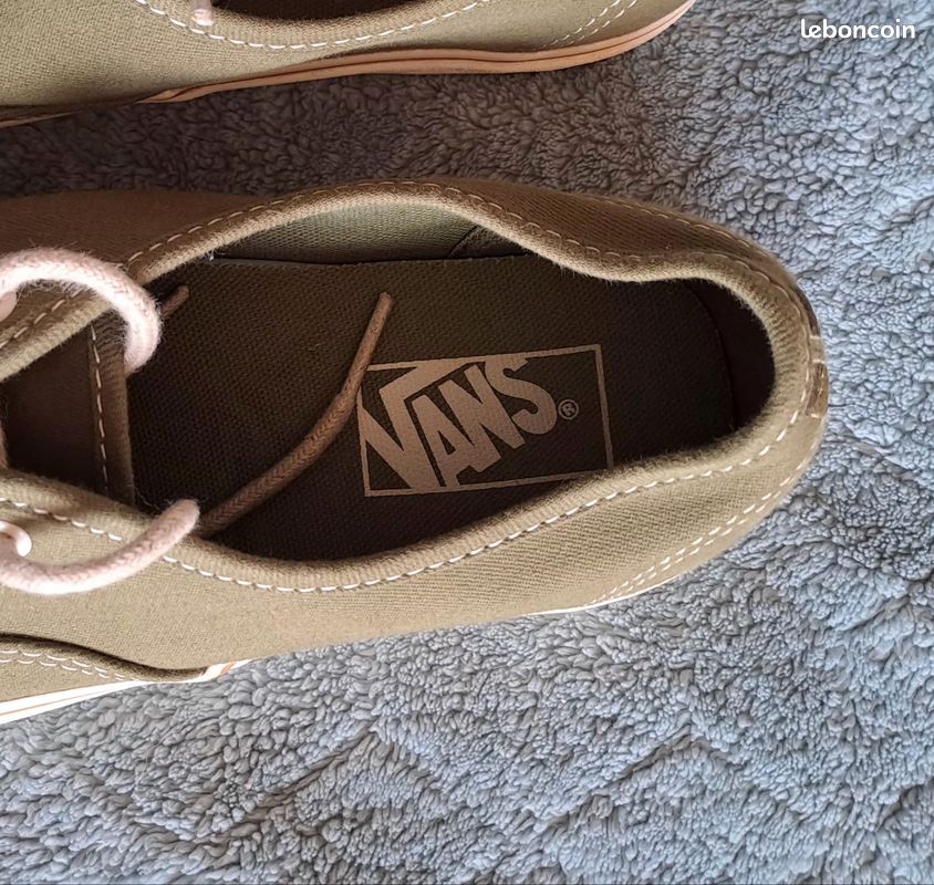 Baskets Vans Authentic vert kaki – Pointure 40 (image 2)