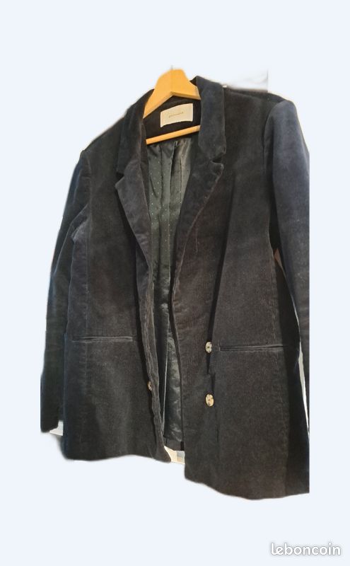 Veste bleue marine (image 1)