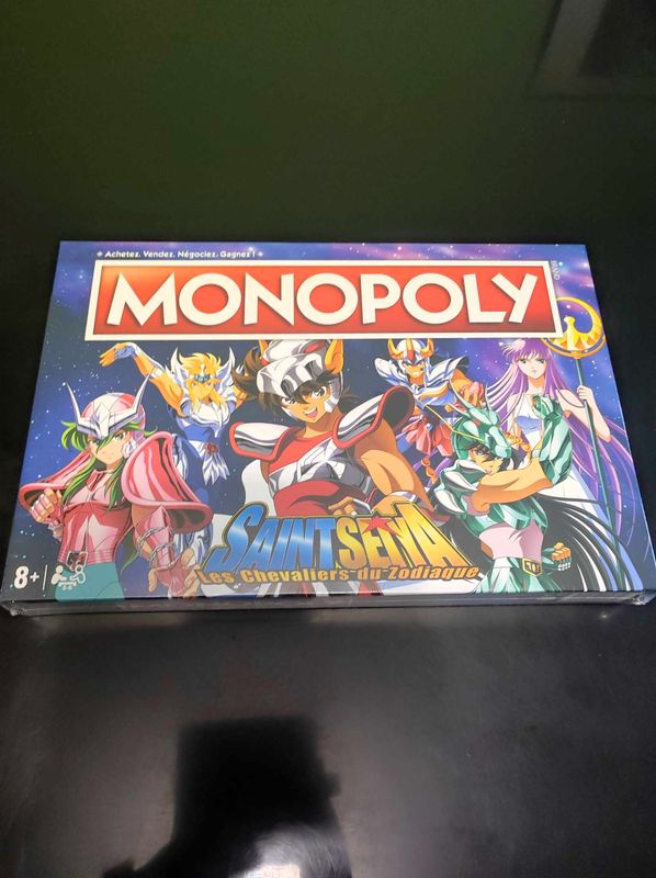 Monopoly Chevaliers du Zodiaque - Jeu de société des propriétés