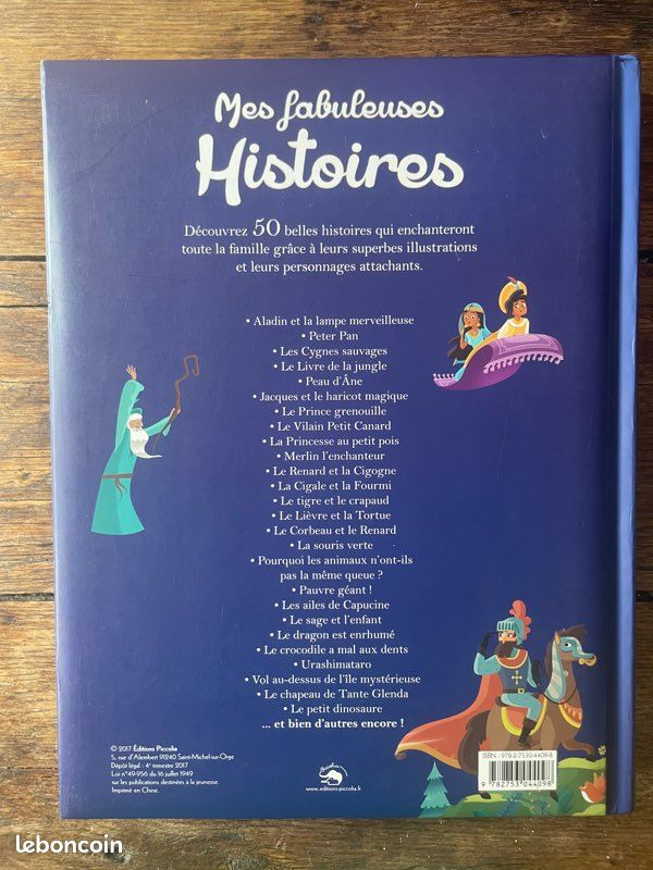Livre Mes fabuleuses histoires /Alkacri (image 2)
