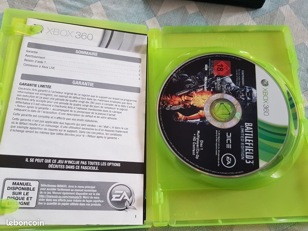 Battlefield 3 xbox 360 edition limité (image 2)