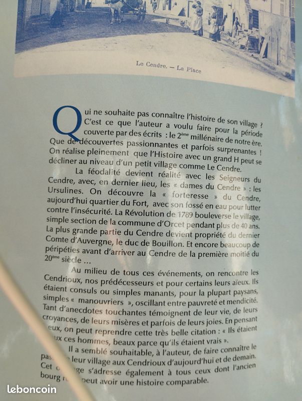 Histoire Auvergne : le cendre, a travers les siècles, du XIeme au XXeme siècle, Alain Michel docros (image 2)