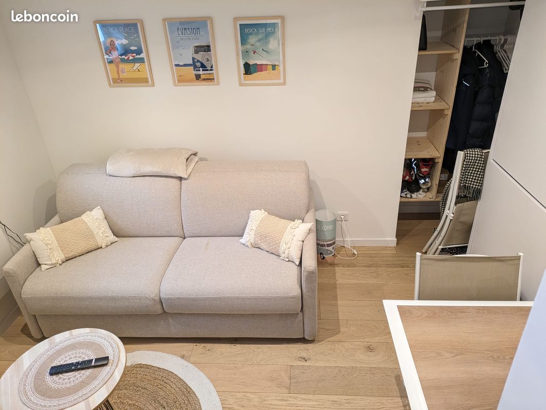 Appartement 2 pièces 20 m² · à Berck · 20 m² · 500 €/mois