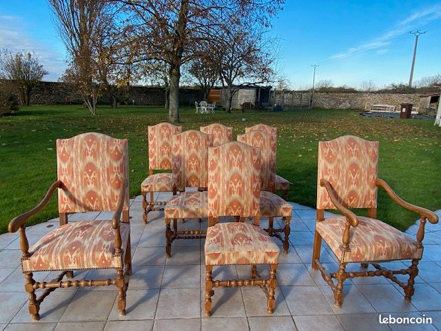 Ensemble chaises et fauteuils (image 7)