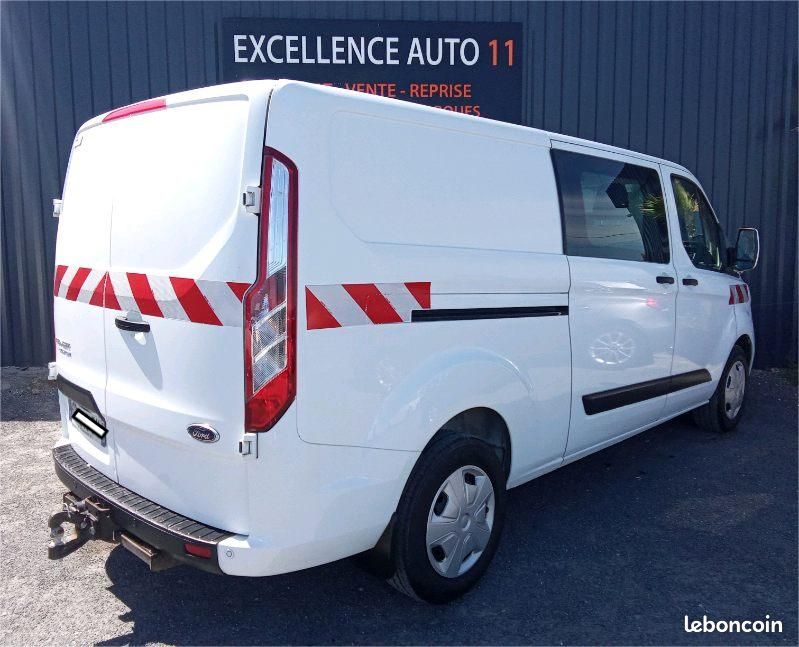 FORD Transit Custom FG 340 2.0 Eco Blue 130 Ambiente Cabine Approfondie (image 2)