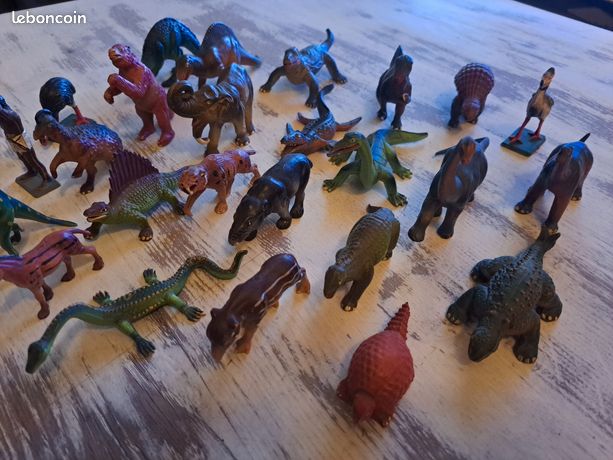 Figurines Starlux La Préhistoire – Animaux Sauvages – échelle 1:32 (60mm) – France