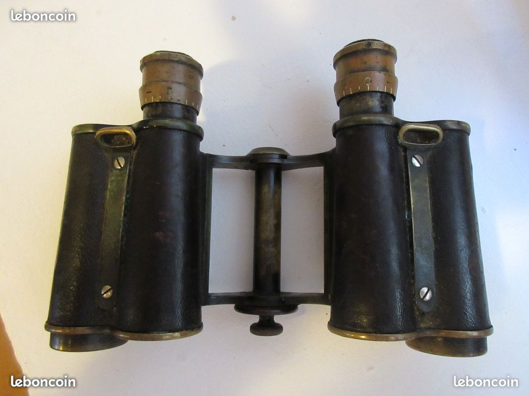 Jumelles Anciennes Allemandes Avec Boussole Intégrée – Compactes 2x, Chasse Et Usage Général