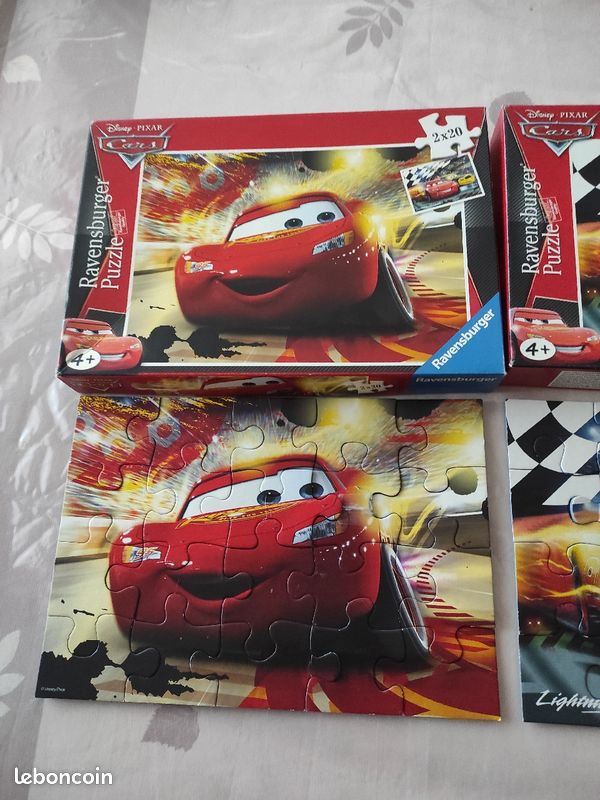 Puzzles cars le lot a 5eur (vivouche) (image 2)